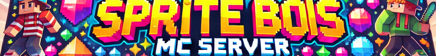 Sprite Bois SMP Server Banner