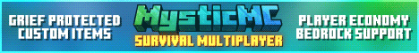 MysticMC Server Banner MysticMC Server Banner
