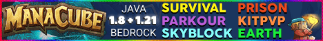 ManaCube Server Banner ManaCube Server Banner