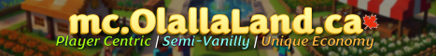 OlallaLand Server Banner