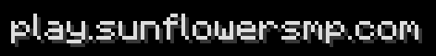 Sunflower SMP Server Banner