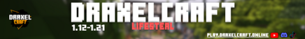 DraxelCraft Server Banner DraxelCraft Server Banner