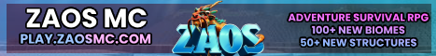 ZaosMC Adventure Server Banner