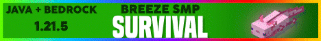 Breeze SMP Server Banner