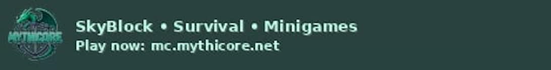 mythicore Server Banner mythicore Server Banner
