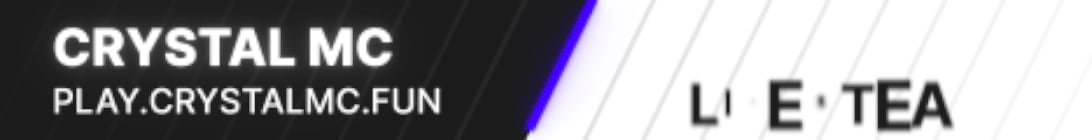 CRYSTAL MC Server Banner
