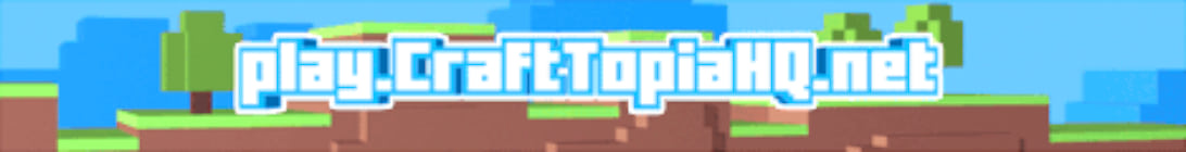 CraftTopiaHq Server Banner
