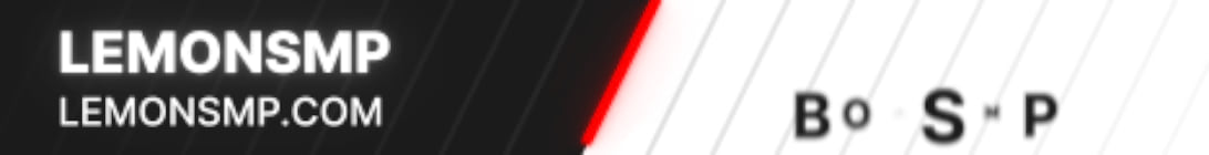 LemonSMP Server Banner
