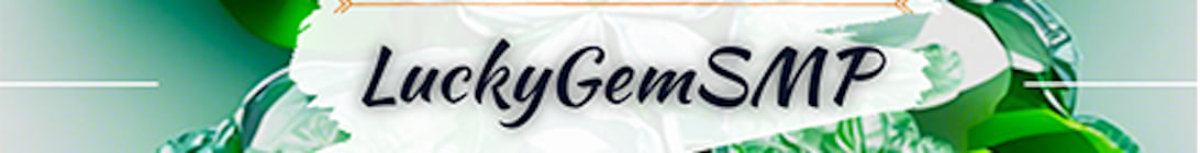 LuckyGem SMP Server Banner