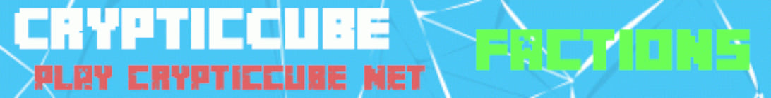 CrypticCube Server Banner CrypticCube Server Banner