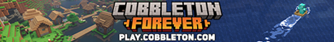 Cobbleton Forever Server Banner