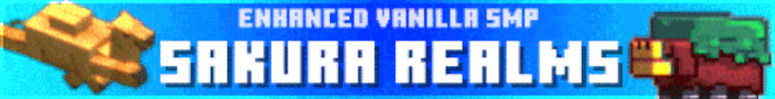 Sakura Realms Server Banner Sakura Realms Server Banner