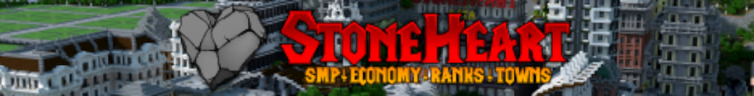 StoneHeart Server Banner StoneHeart Server Banner
