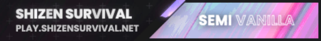 Shizen Survival Server Banner Shizen Survival Server Banner