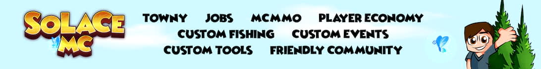 SolaceMC Server Banner SolaceMC Server Banner