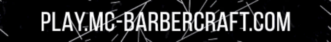 Barbercraft Server Banner