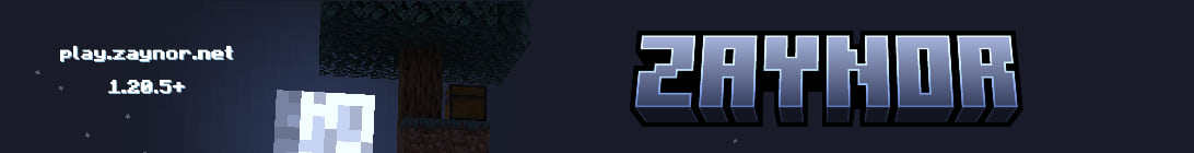 Zaynor Server Banner Zaynor Server Banner