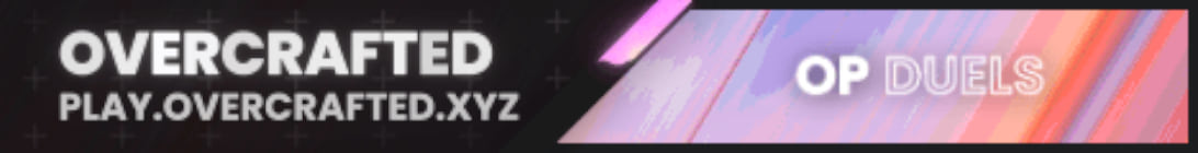 OverCrafted Server Banner