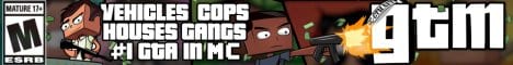 Grand Theft Minecraft Server Banner