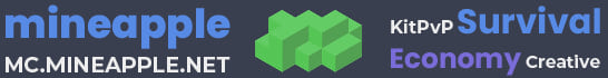 MineApple Server Banner MineApple Server Banner