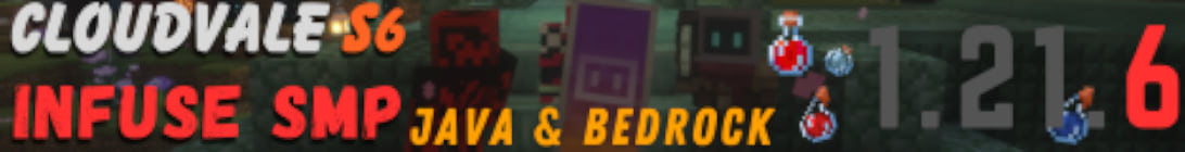 CloudVale S6 Infuse SMP Server Banner