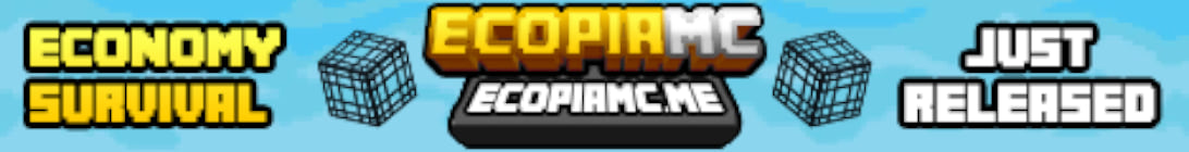 EcopiaMC Server Banner EcopiaMC Server Banner