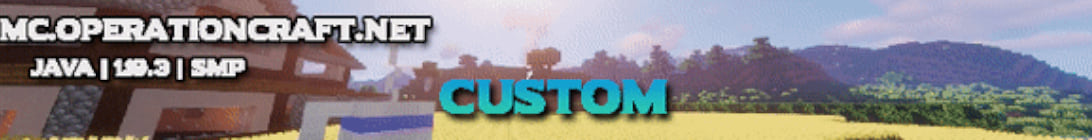 OperationCraft Server Banner