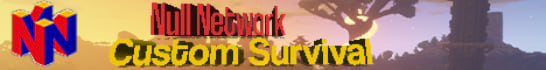 Null Network Server Banner Null Network Server Banner