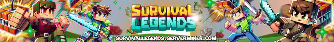 Survival Legends Server Banner Survival Legends Server Banner