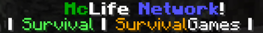 McLife Network Server Banner McLife Network Server Banner