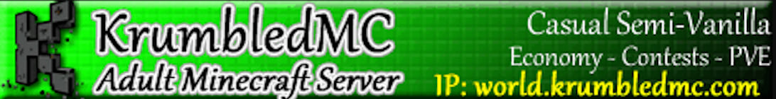 KrumbledMC Server Banner KrumbledMC Server Banner
