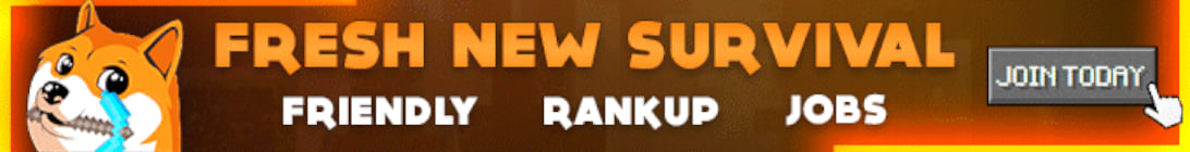 Dogecraft Server Banner Dogecraft Server Banner