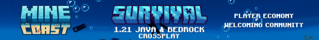 MineCoast Server Banner
