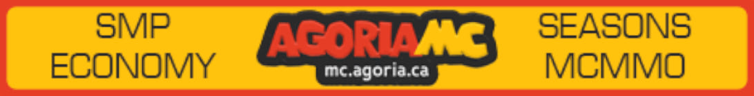 AgoriaMC Server Banner AgoriaMC Server Banner