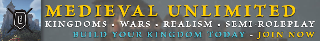 Medieval Unlimited Server Banner