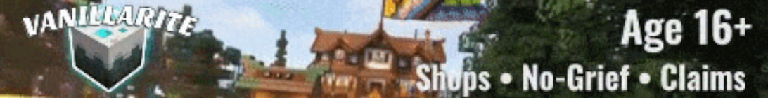 Vanillarite Server Banner