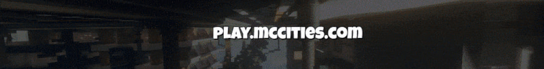 McCities Server Banner McCities Server Banner