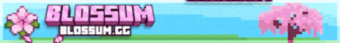Blossom SMP Server Banner