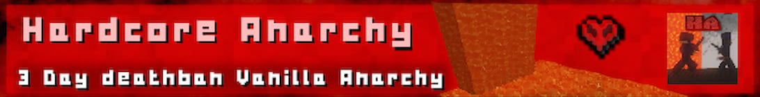 Hardcore Anarchy Server Banner Hardcore Anarchy Server Banner