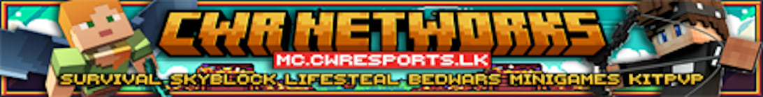 CwR Minecraft Network Server Banner CwR Minecraft Network Server Banner