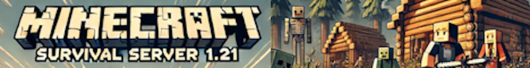 Big Vanilla MC Server Banner