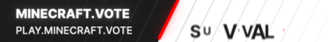 MinecraftVote Server Banner MinecraftVote Server Banner