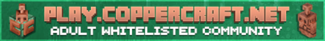 CopperCraft Server Banner CopperCraft Server Banner
