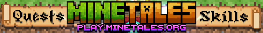 MineTales NoGrief Network including Pale Garden Update Server Banner