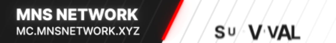 MNS Minecraft Network Server Banner MNS Minecraft Network Server Banner
