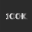 100k by 100k Server Logo
