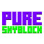 Pure Skyblock Server Logo Pure Skyblock Server Logo