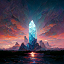 Crystal Dawn SMP Server Logo